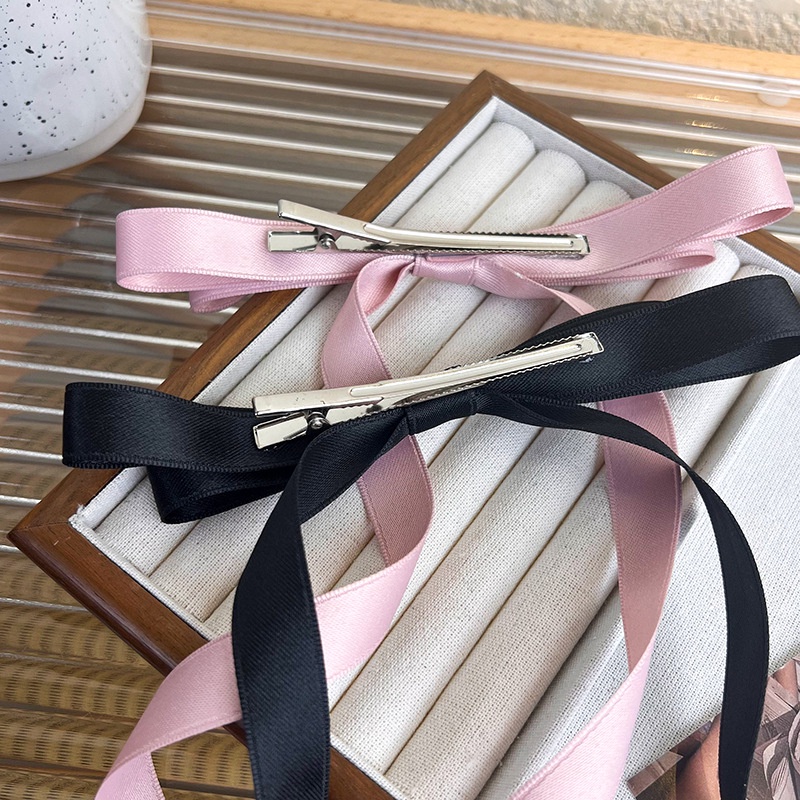 Kẹp Tóc Nơ Ruy Băng Thời Trang Hàn Quốc