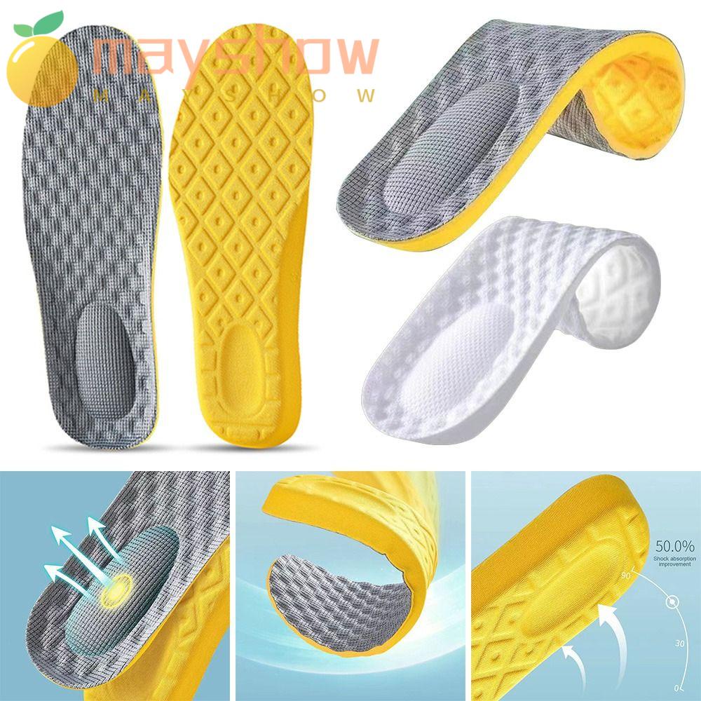 MAYSHOW Đệm Lót Giày Thể Thao Mềm Mại Thoáng Khí Chống Sốc