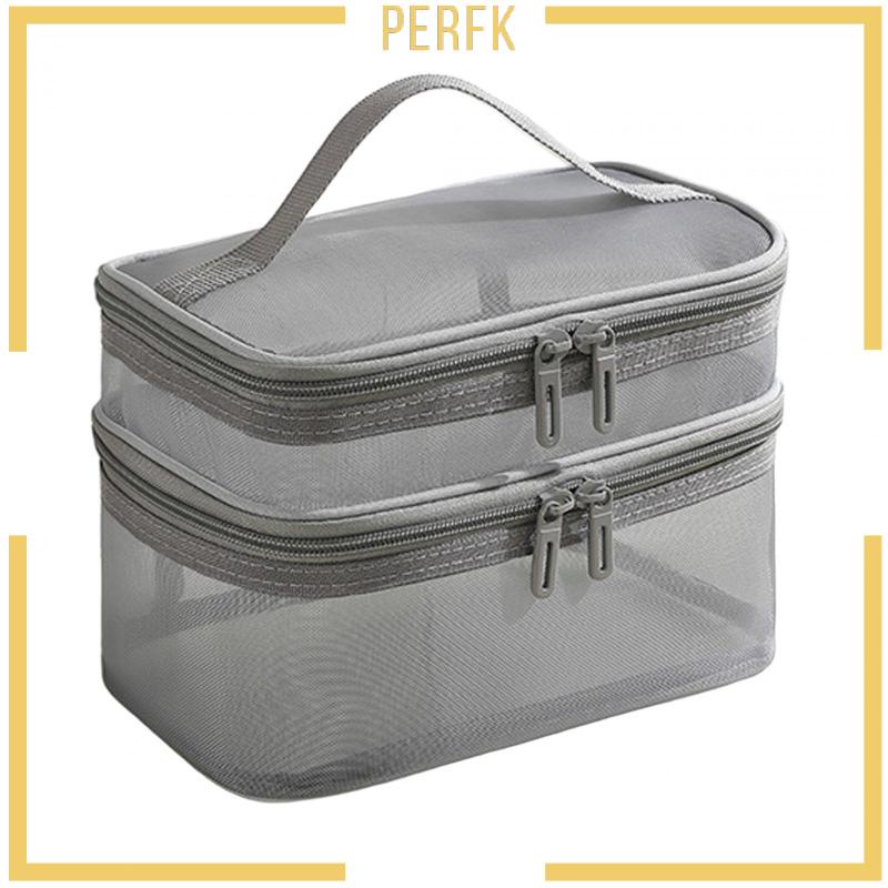 Túi Đựng Cọ Vệ Sinh Hai Lớp Trọng Lượng Nhẹ Tiện Dụng