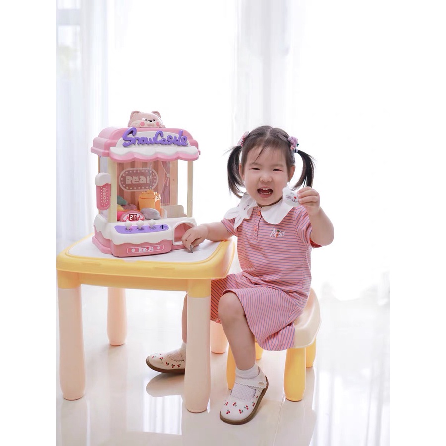 [Có sẵn] Đồ chơi gắp gấu mẫu, máy gắp thú bông mẫu Chó shiba snowCastle siêu dễ thương và nhiều phụ kiện kèm theo