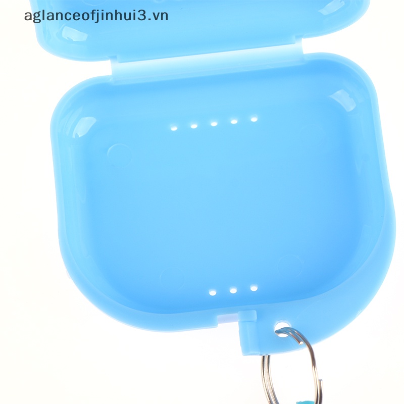 ~ Afhvn ~ Hộp Giữ Răng Bảo Vệ Răng Miệng Làm Sạch.