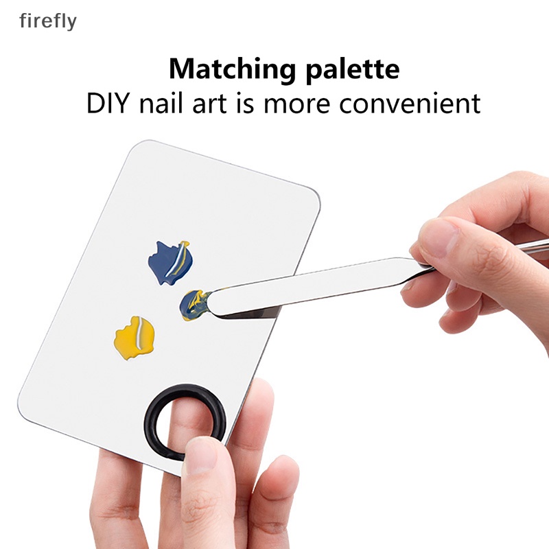 1 Que Trộn Kem Nền Hai Đầu Bằng Thép Không Gỉ