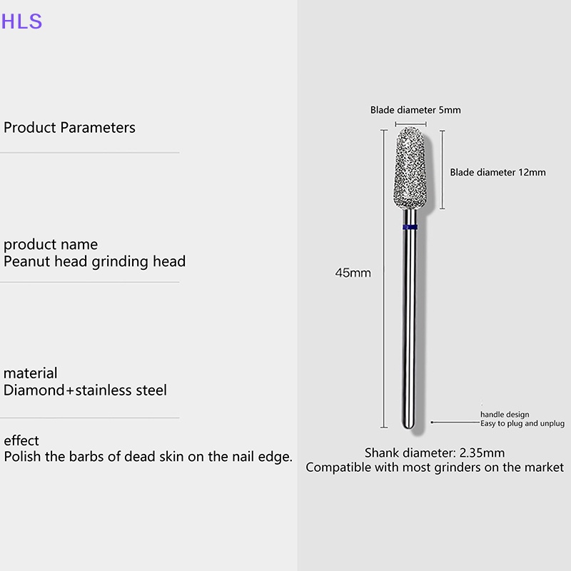 Mũi Khoan Kim Cương Chuyên Dụng Cho Trang Trí Móng Tay