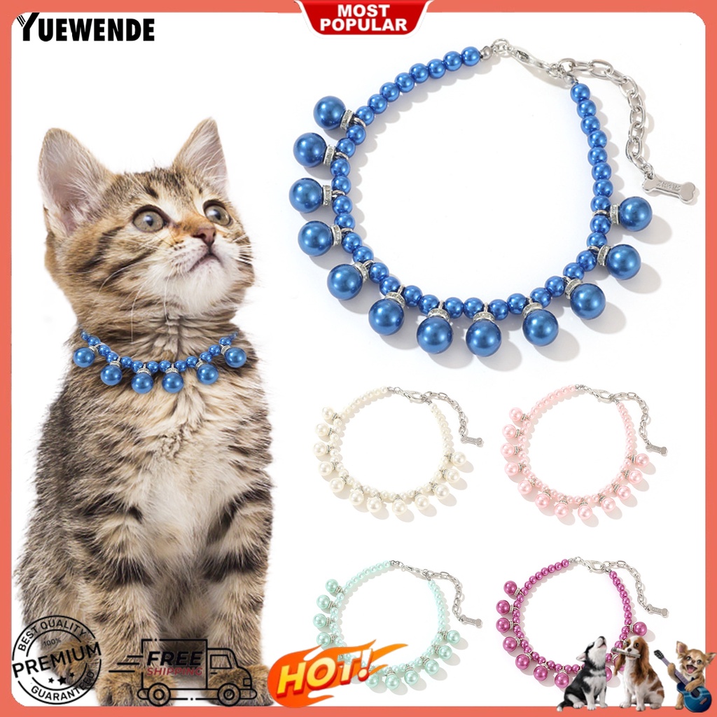 Yq.e Vòng Cổ Mặt Màu Sắc Tươi Sáng Không Phai Màu Có Mặt Dây Chuyền Dành Cho Thú Cưng