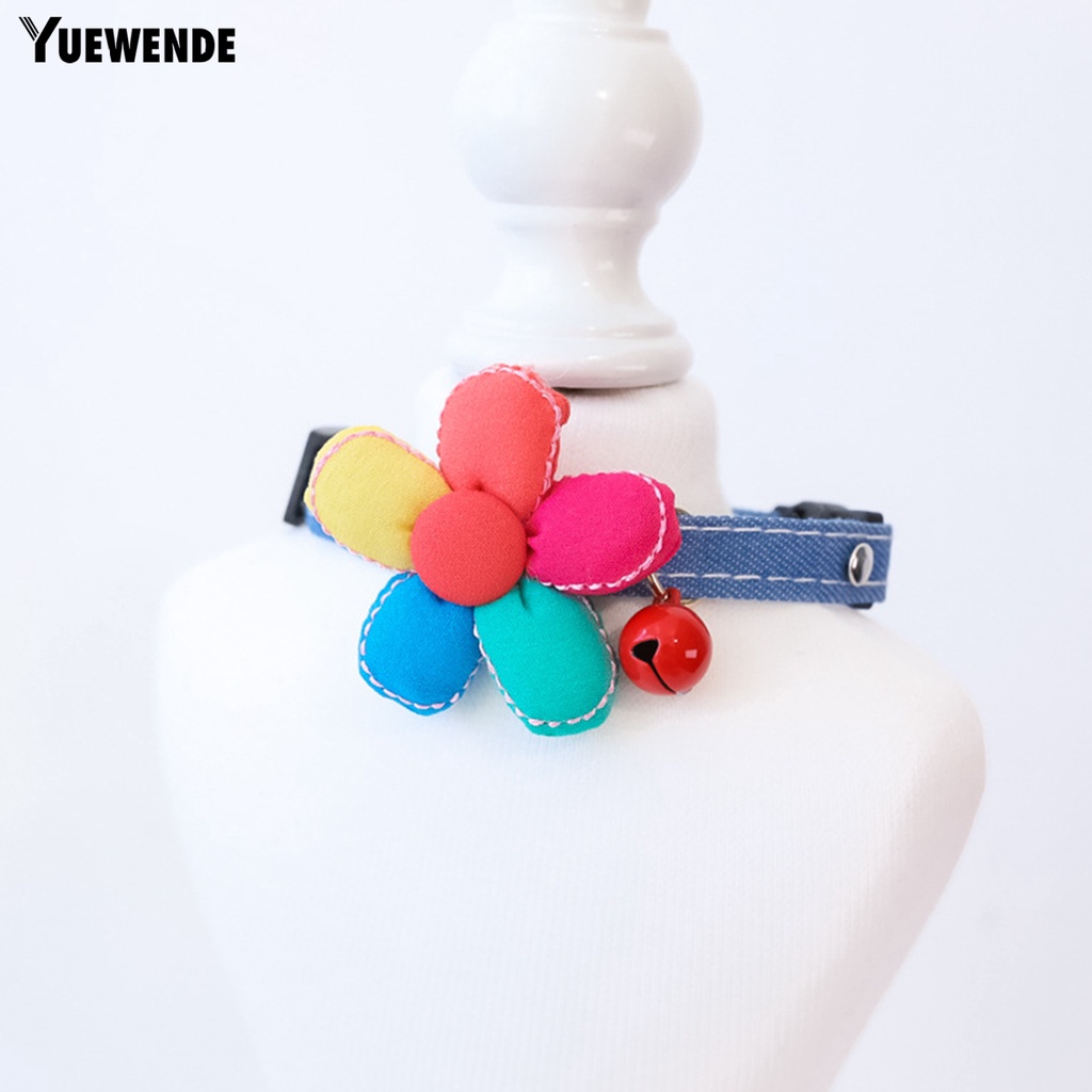 Vòng Cổ Hình Hoa Năm Cánh Có Thể Điều Chỉnh Cho Thú Cưng