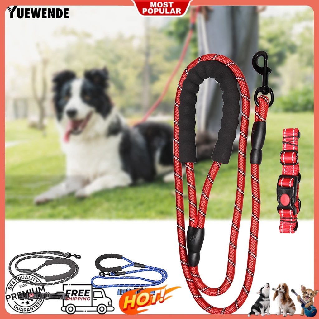 Bộ 2 Dây Dắt Thú Cưng Đi Dạo Chống Văng Có Thể Điều Chỉnh