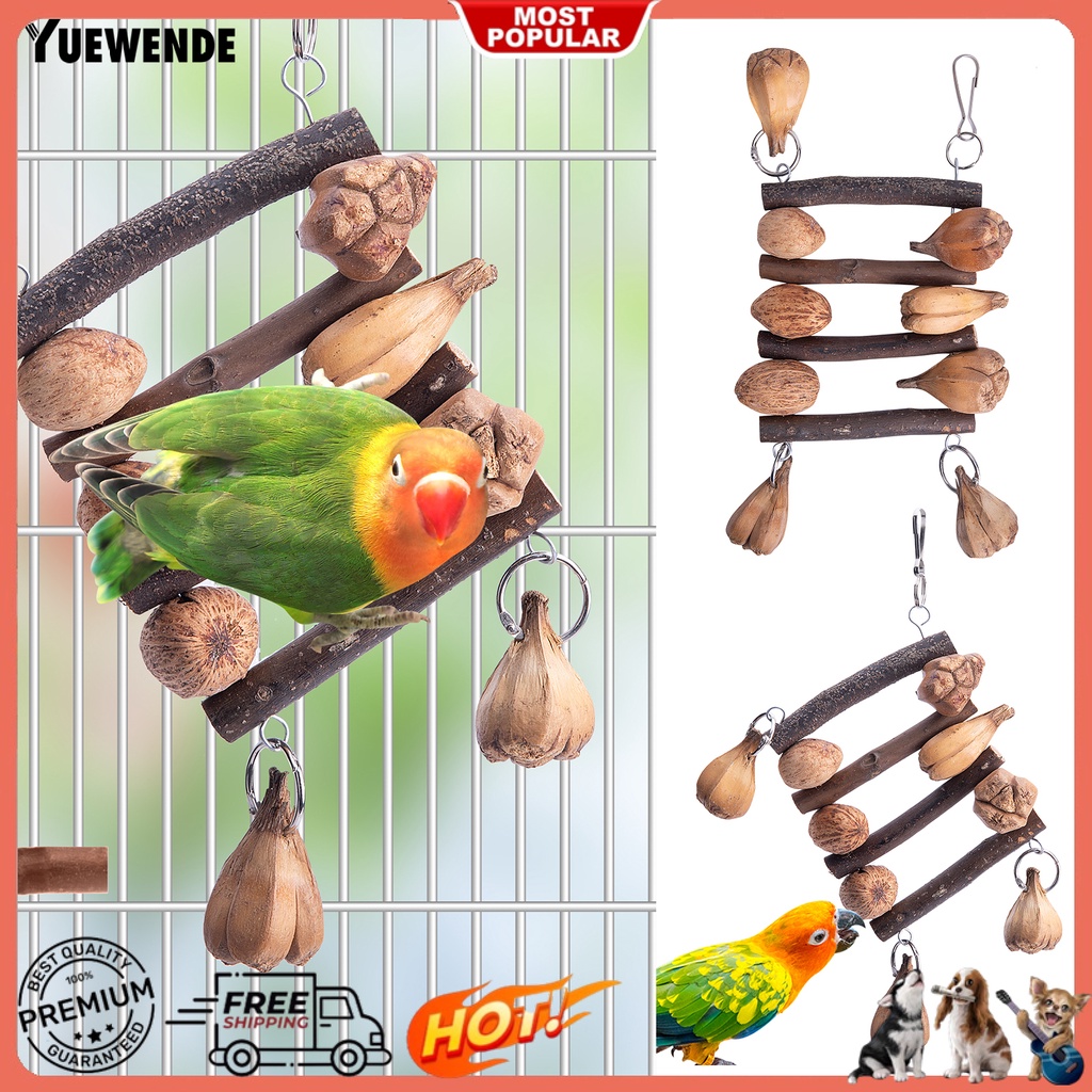 Đồ Chơi Tháo Lắp Linh Hoạt Chống Trầy Xước An Toàn Cho Vẹt Macaw