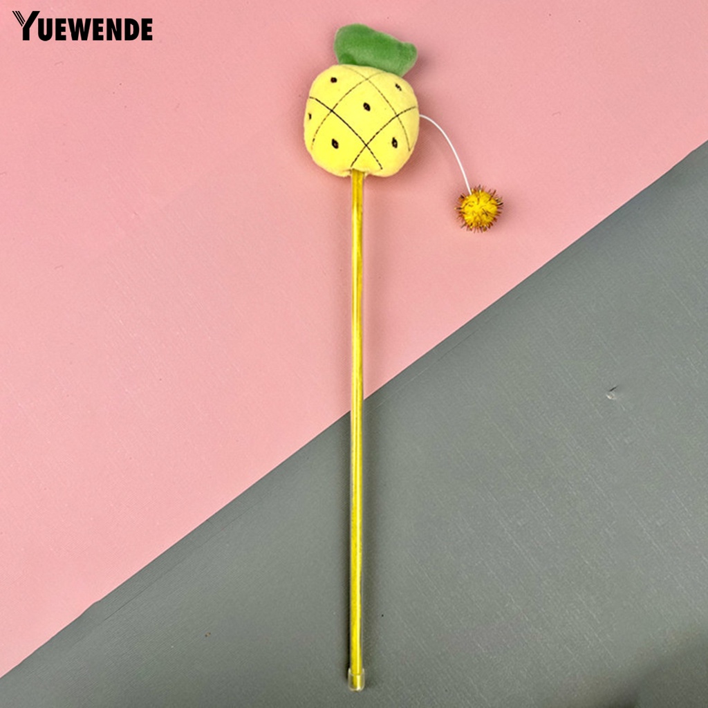 Yq.e Gậy Bắt Mắt Thú Cưng Bằng Nhựa Hình Trái Cây