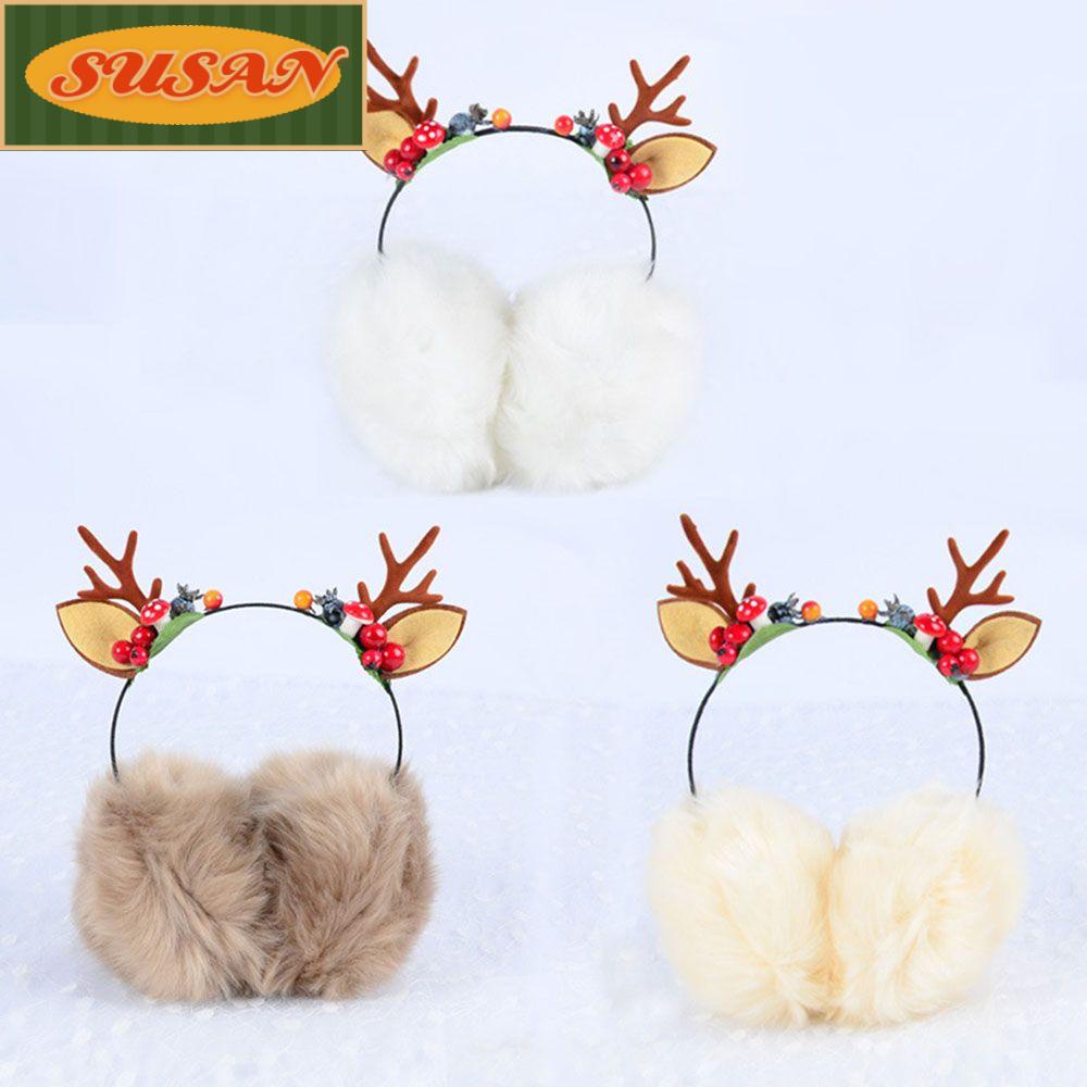 Chụp Tai Họa Tiết Hoạt Hình Xinh Xắn Theo Phong Cách Mùa Đông