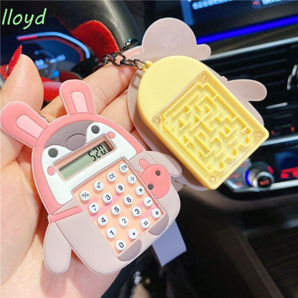 Lloyd Máy Tính Cầm Tay Mini Hình Chim Cánh Cụt Dễ Thương