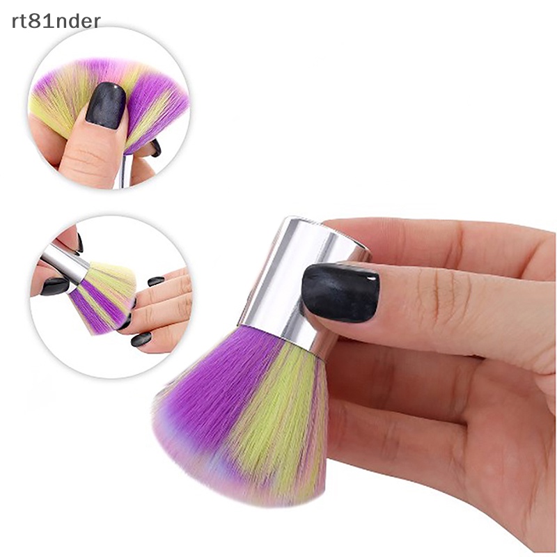 Cọ Phủi Bụi Làm Sạch Móng Tay Gel UV Mềm Mại rt