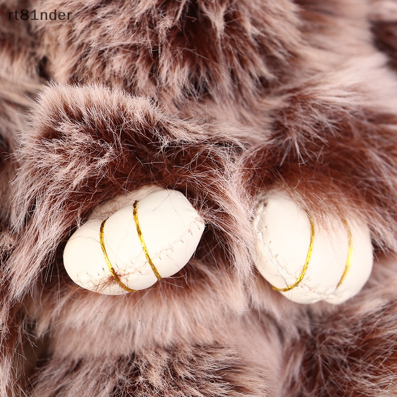 Rt Móc Khóa Thỏ Nhồi Bông 15CM Dễ Thương