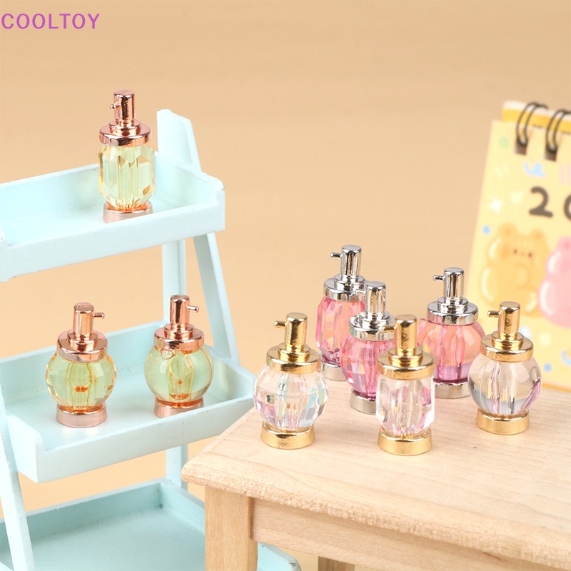 Set 3 Mô Hình Phòng Ngủ / Phòng Khách Mini Tỉ Lệ 1: 12 Trang Trí Nhà Búp Bê