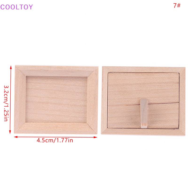 1 Bộ Khung Ảnh 1: 12 Dùng Trang Trí Nhà Búp Bê