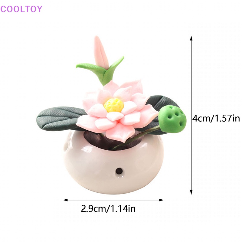 Mô Hình Chậu Hoa Sen Tỷ Lệ 1: 12 Dùng Trang Trí Nhà Búp Bê