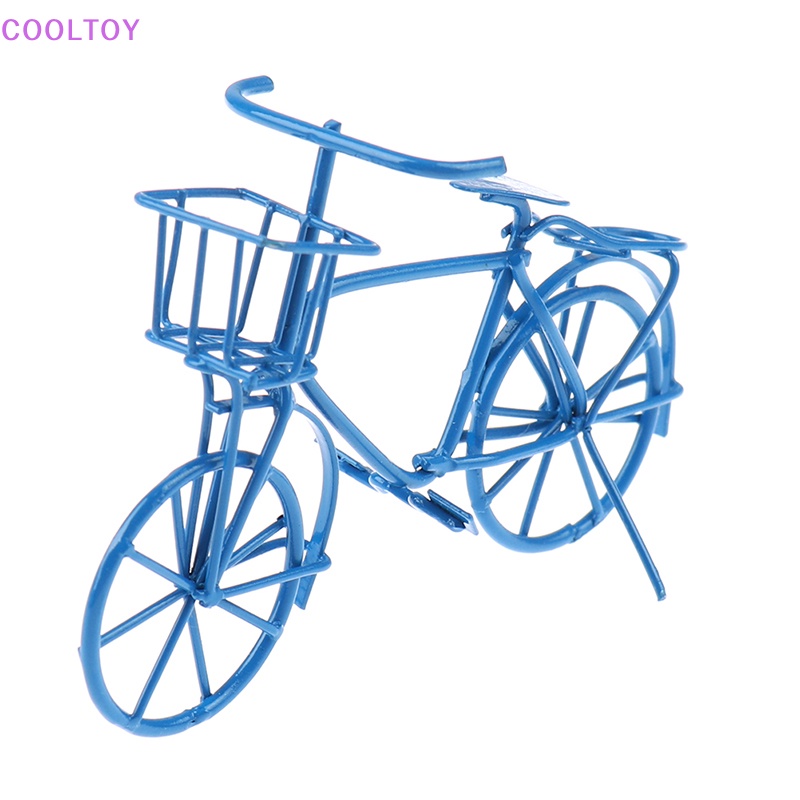 Cooltoy Mô Hình Xe Đạp Bằng Kim Loại Tỉ Lệ 1: 12 Trang Trí Nhà Búp Bê