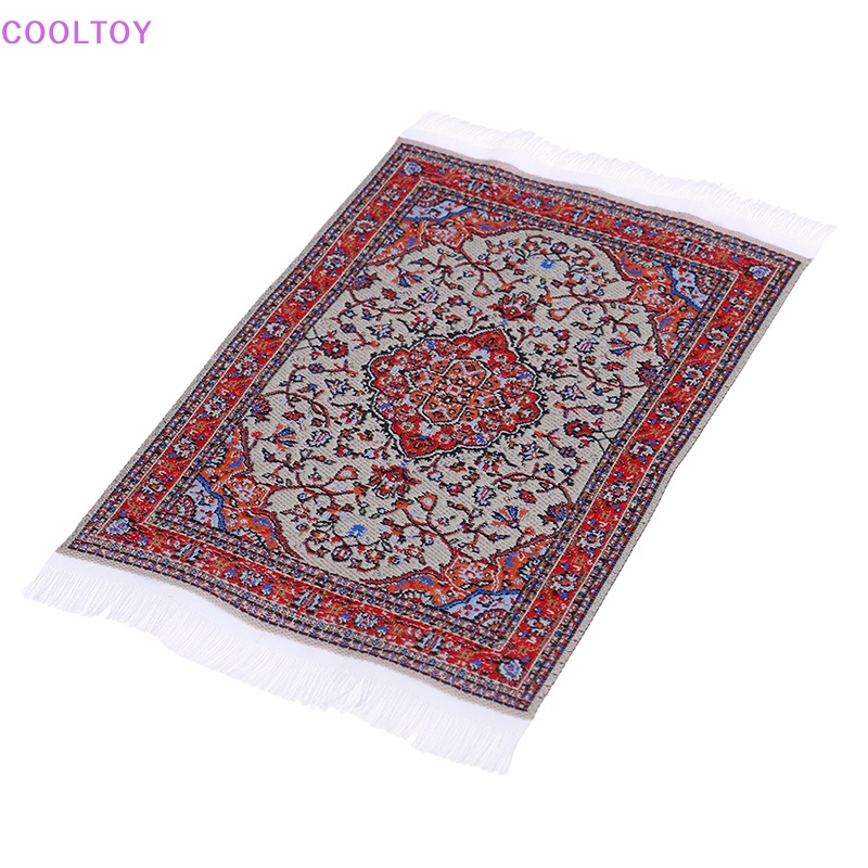 Cooltoy Thảm Dệt Thêu Hoa Mini 1: 12 Trang Trí Nhà Búp Bê