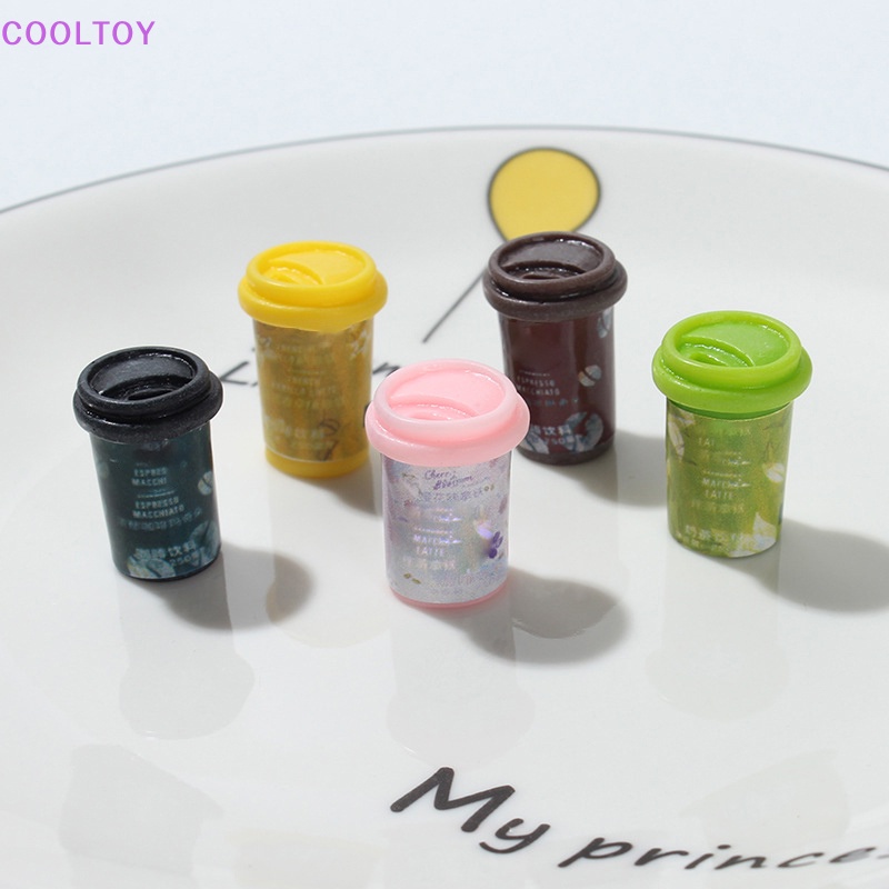 Set 5 Ly Cà Phê Mini Dễ Thương, Tỉ Lệ 1: 12