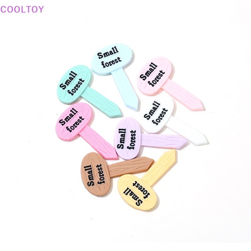 Cooltoy Set 10 Mô Hình Biển Báo Rừng Màu Sắc Cỡ Nhỏ 1: 12 Trang Trí Nhà Búp Bê