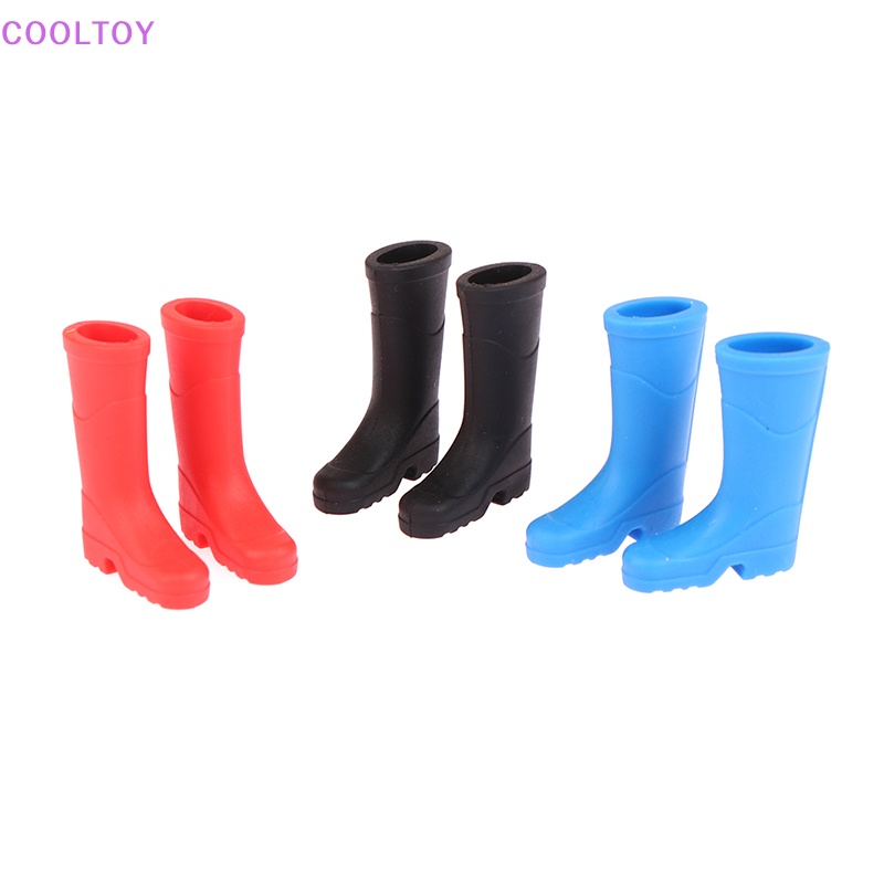 Cooltoy Giày Bốt Cao Su Đi Mưa Mini Tỷ Lệ 1: 12 Trang Trí Nhà Búp Bê