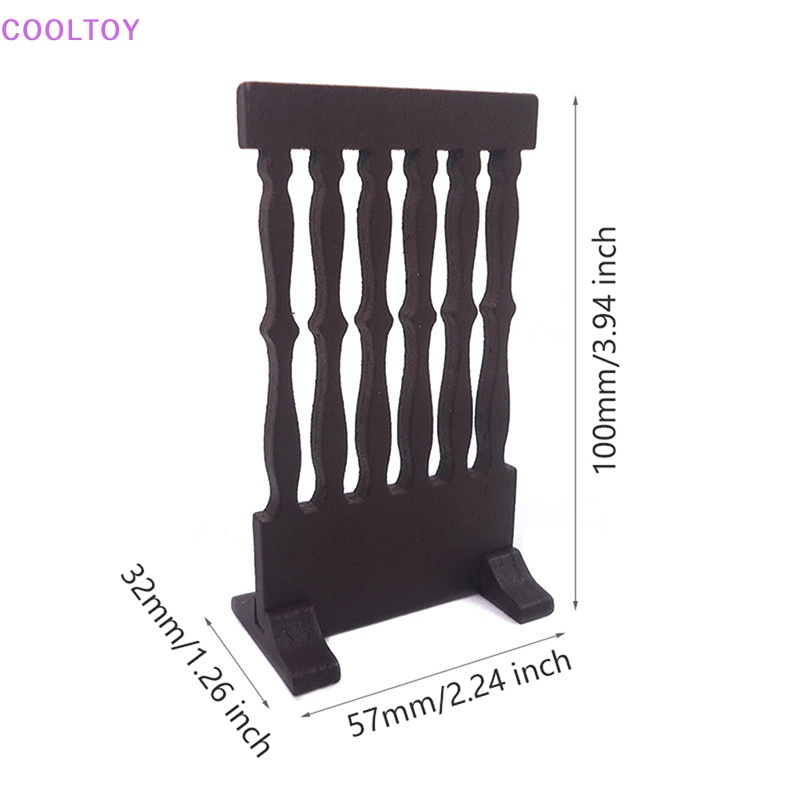 Mô Hình Cửa Gỗ Rỗng Mini Tỷ Lệ 1 / 12 Trang Trí Nhà Búp Bê