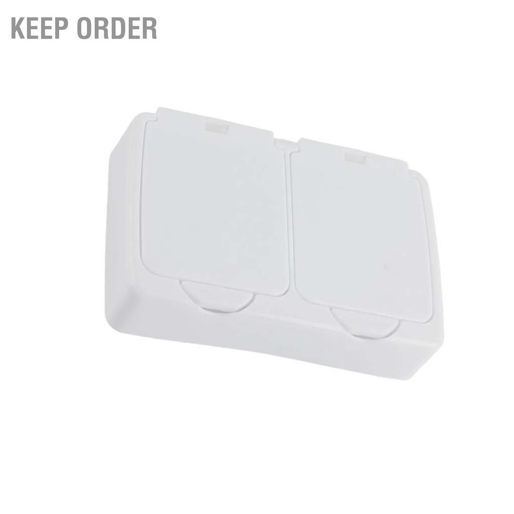 Keep order Hộp Bảo Quản Mỹ Phẩm Hoa Văn Hoạt Hình Nhựa Đa Năng Phòng Sinh Viên