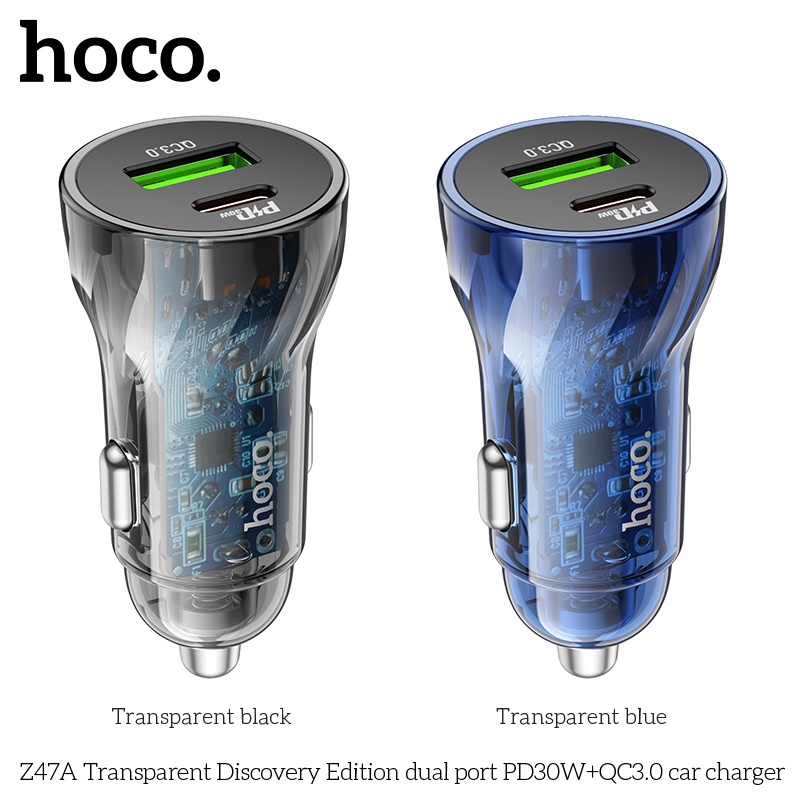 Tẩu Sạc Ô Tô Hoco Z47A 30w