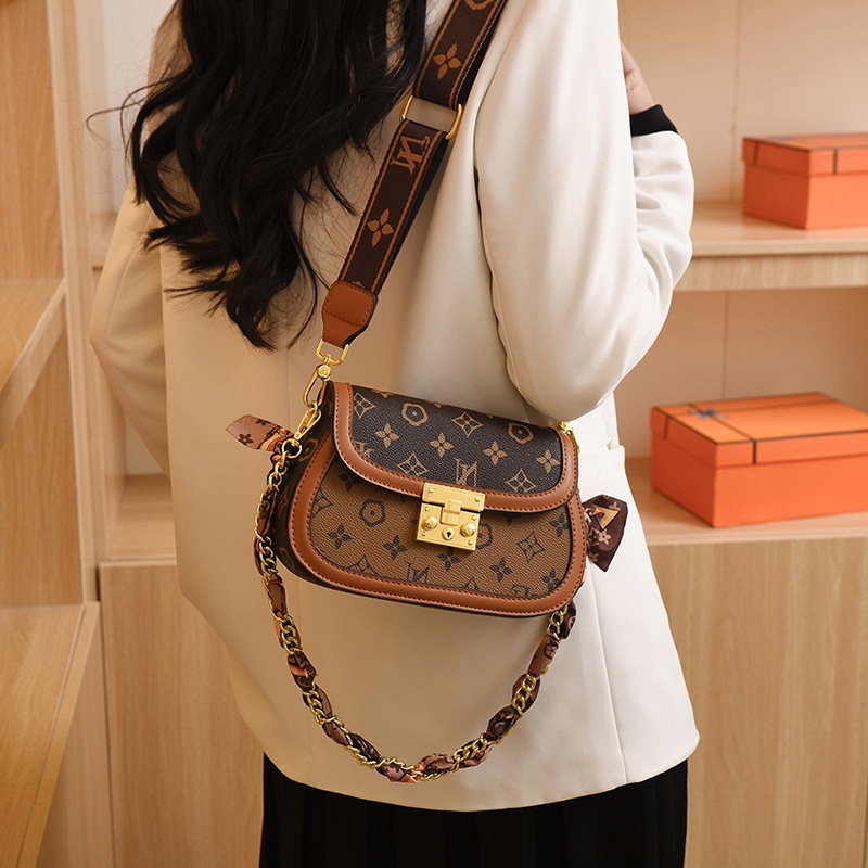 Túi Xách Đeo Vai Kiểu Yên Ngựa Phong Cách retro Thời Trang Cao Cấp Dành Cho Nữ