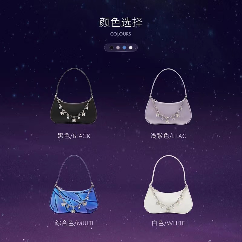 Túi Xách Thiết Kế Mới 2023 Họa Tiết Bướm Cao Cấp Thời Trang Dành Cho Nữ