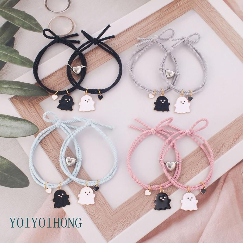 Vòng Tay Tình Bạn Mặt Hình Con Ma Lãng Mạn