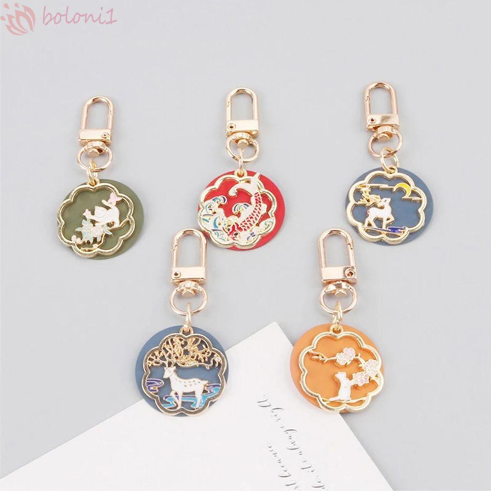 Móc Khóa Hình Hươu Hoạt Hình Sáng Tạo Cho Cặp Đôi