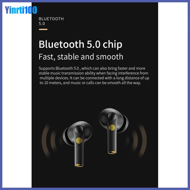 Tai Nghe Nhét Tai XG46 Kết Nối Bluetooth Chống Ồn Có Micro Tiện Dụng Cho Game Tws