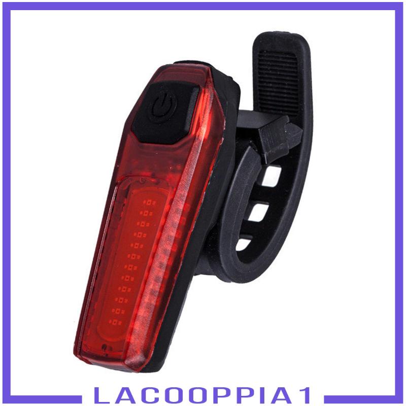 [Lacooppia1] Đèn LED Cảnh Báo Gắn Yên Sau Xe Đạp