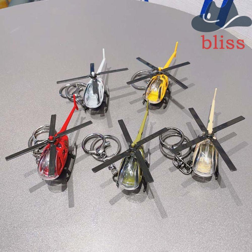 Móc Khóa Nhựa Ba Chiều Hình Trực Thăng Ba Chiều Sáng Tạo Thời Trang