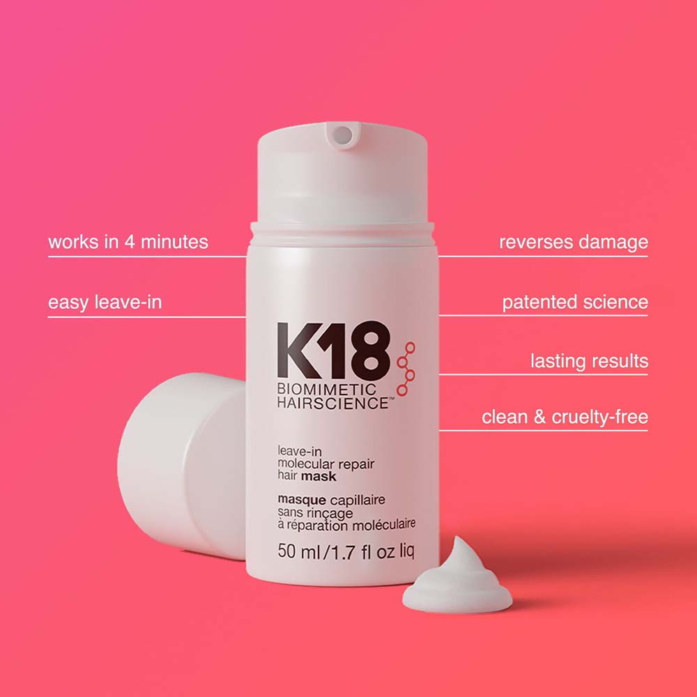 K18 Leave-In Molecular Repair Hair Mask 50ml
