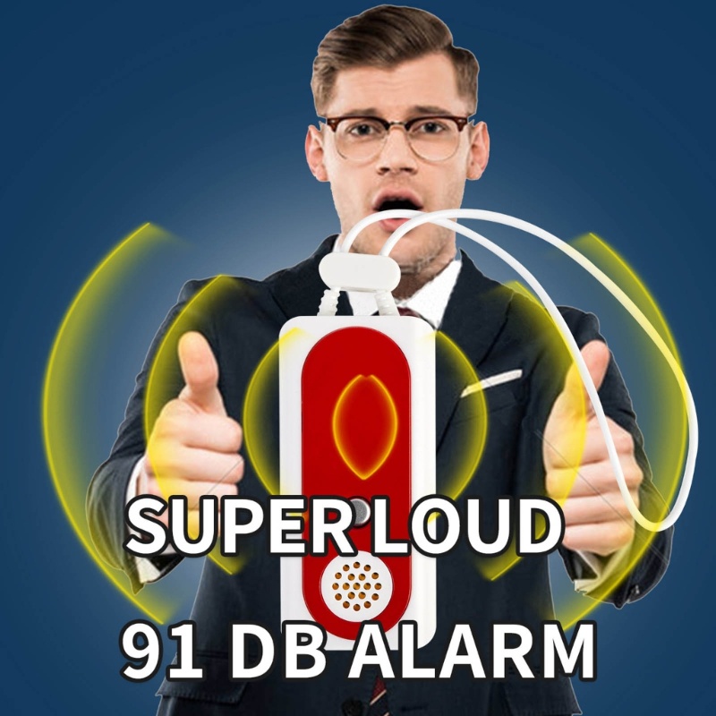 Chuông Báo Động Gắn Cửa Sổ / Cửa Ra Vào Chống Trộm Chạy Bằng Pin Tiện Dụng Cho Khách Sạn