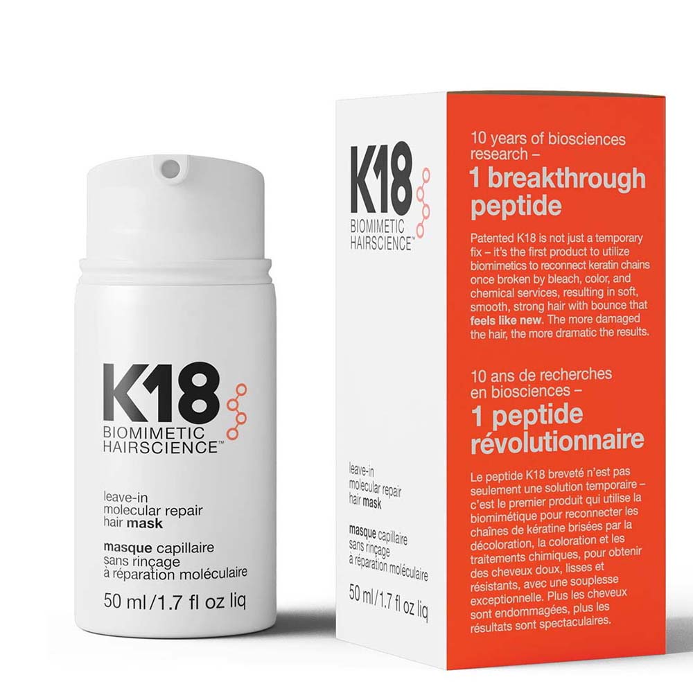 K18 Leave-In Molecular Repair Hair Mask 50ml