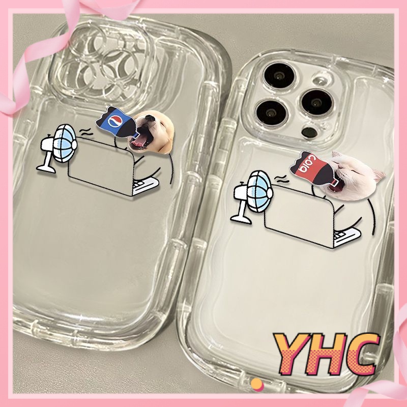 Ốp Lưng iPhone Làm việc, mèo, chó, xà phòng, chống chấn động, bảo vệ máy ảnh, túi khí Cho Iphone 6 / 6S / 6splus / se / 7 / 7plus / 8 / 8plus / X / xs / xsmax / 11 / 12 / 13 / 14 / Plus / pro / pro max-423