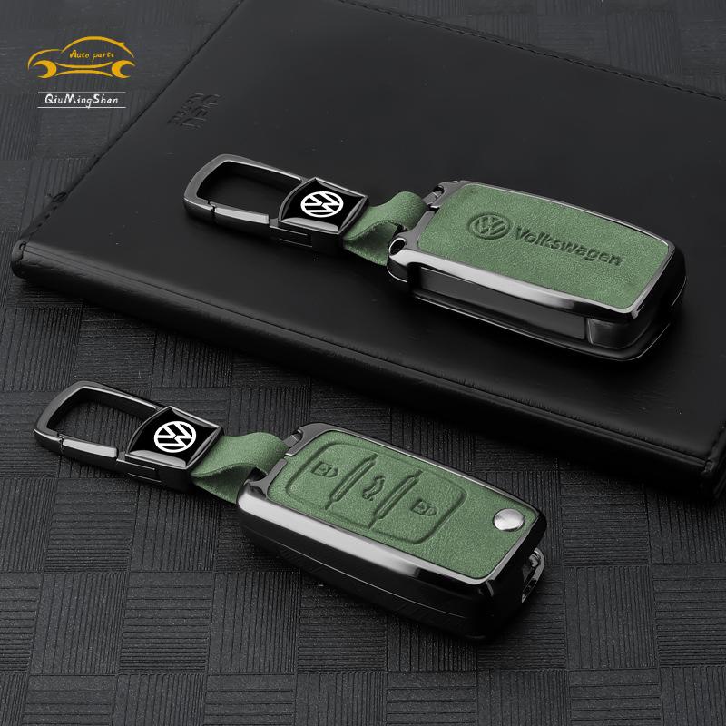 Vỏ Bảo Vệ Chìa Khóa Điều Khiển Từ Xa Cho Xe Hơi Volkswagen Tiguan Passat Golf T-ROC Polo Touran