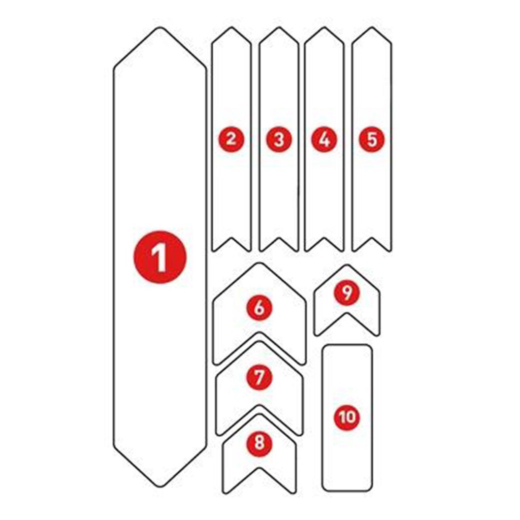 Miếng Dán Bảo Vệ Khung Xe Đạp MTB Chất Lượng Cao