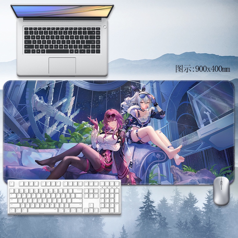 Kafka Mouse Pad Honkai: Star Rail anime game Keyboard Pad Custom table mat animation Student Rubber cushion ACGN computer mat