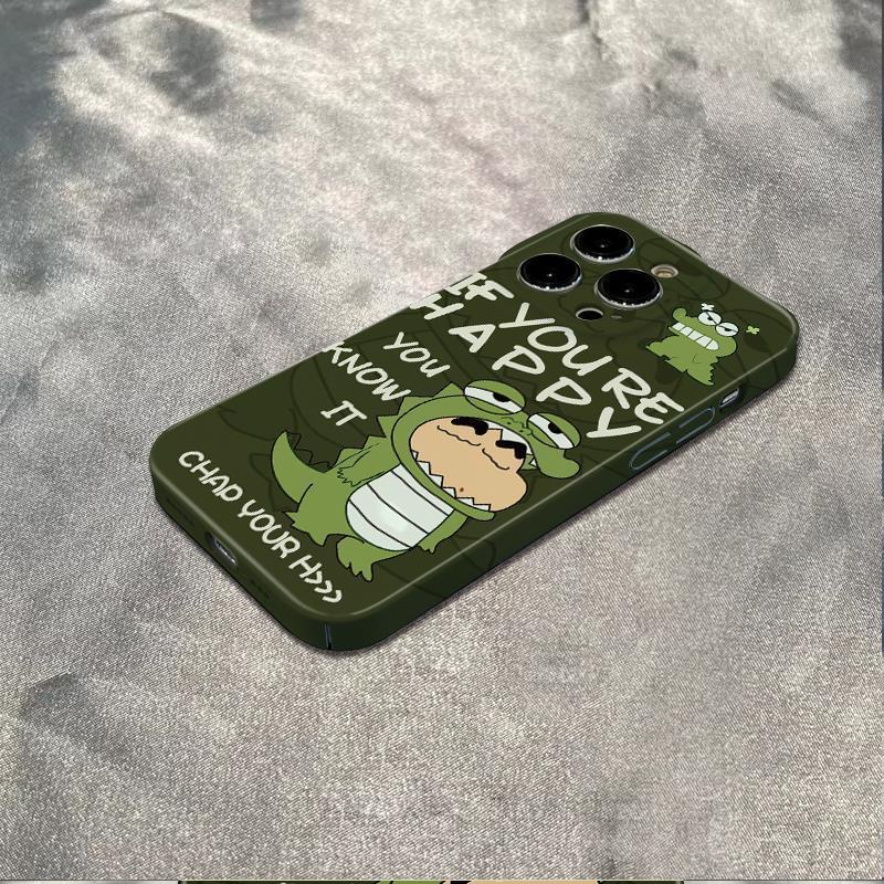Ốp Điện Thoại Dẻo Họa Tiết Hoạt Hình Shin-Chan Dễ Thương Chống Sốc Cho Iphone max 786In plus 14pro 11 13iPhone12 2Z9G