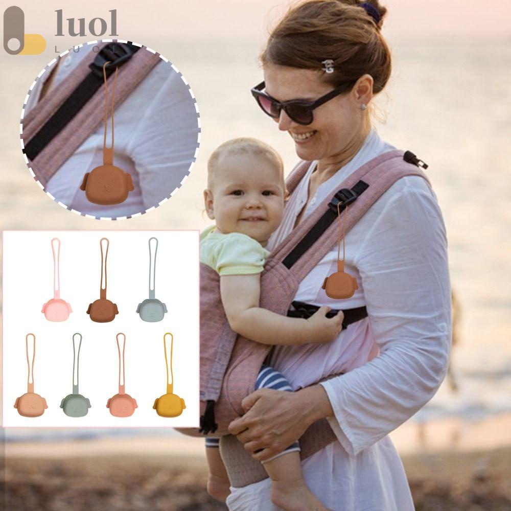 Luol Túi Đựng Núm Vú Giả Bằng Silicon Màu Vàng Đa Năng Nhỏ Gọn Cho Hoạt Động Ngoài Trời