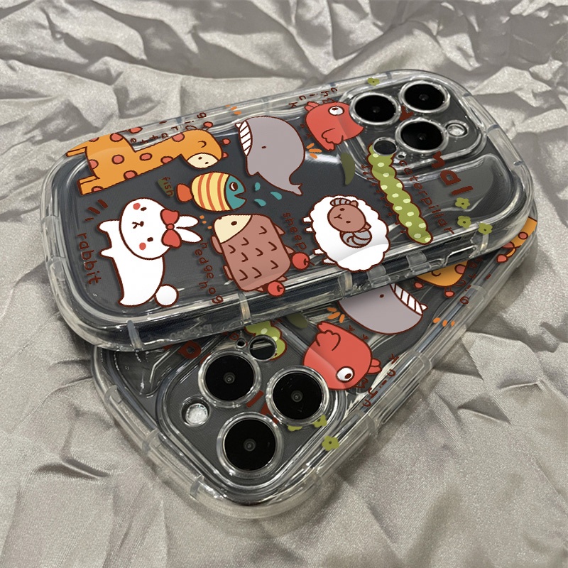 Ốp Điện Thoại TPU Mềm Trong Suốt Chống Sốc Cho IPhone 11 14 13 12 Pro Max XS Max X XR 7 + 8 Plus Sự Bảo Vệ