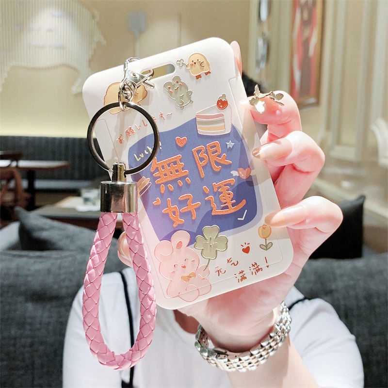 Thẻ Tên Kèm Dây Đeo 7 * 11cm In Chữ Peace and Joy