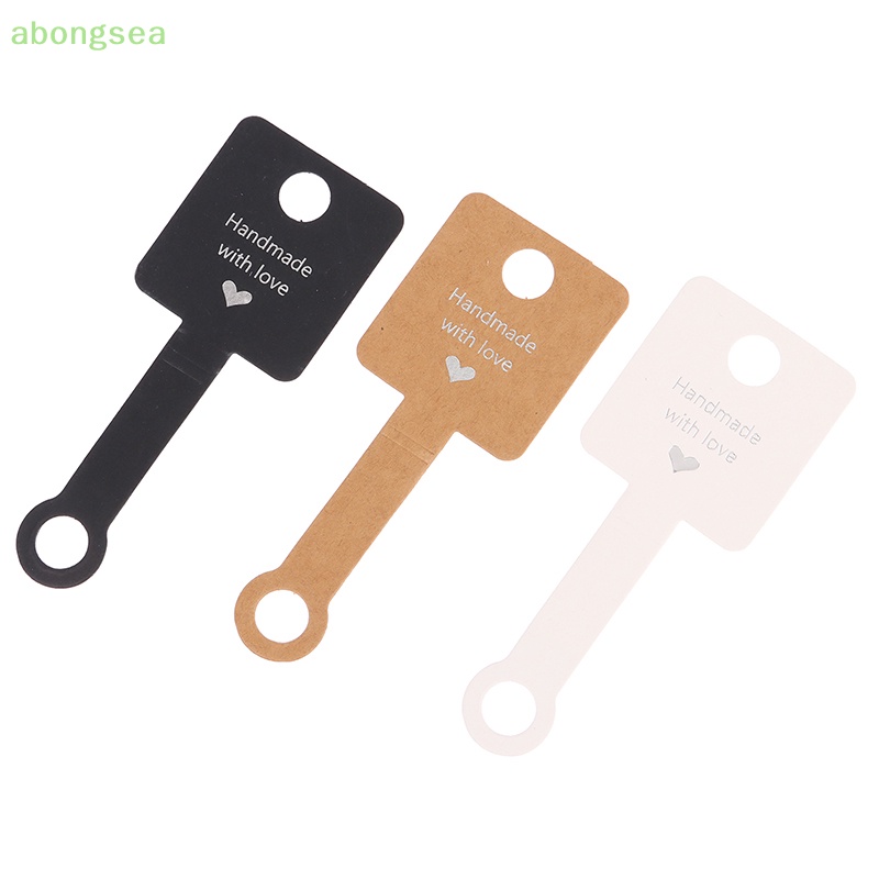 Set 50 Tấm Giấy Đựng Trang Sức Tự Dính 4x10cm