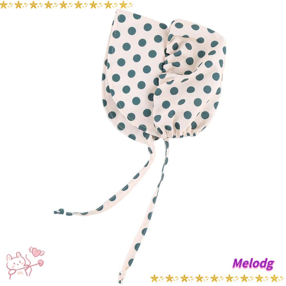 MELODG Mũ Chống Nắng Họa Tiết Chấm Bi Thời Trang Mùa Hè Cho Bé