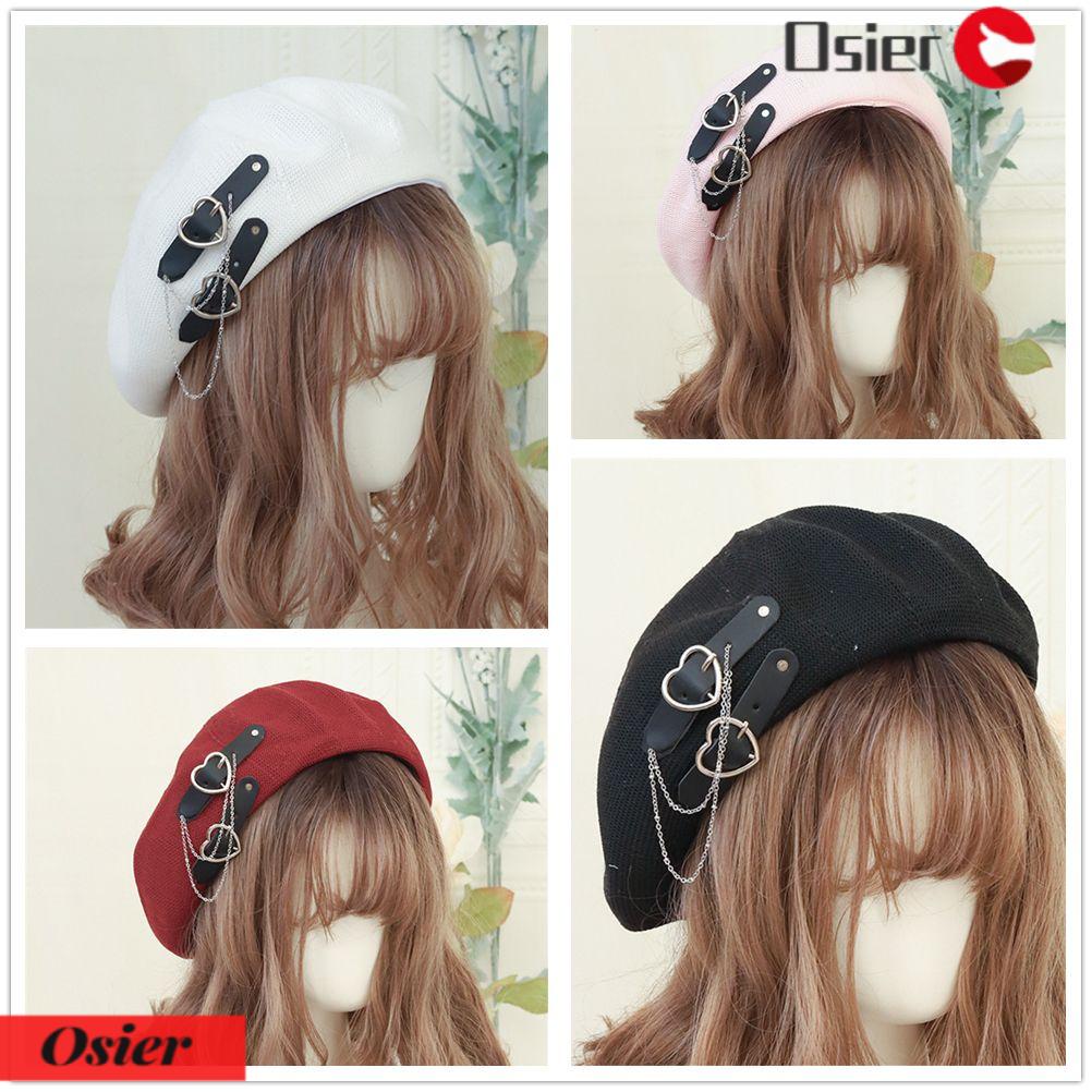 Mũ Beret Phong Cách Thời Trang Gothic Punk 1