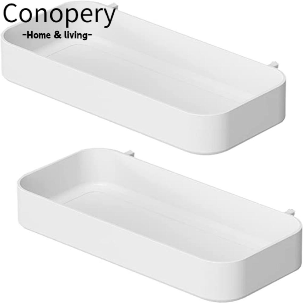 CONOPERY Bộ 2 Bảng Pegboard Kết Hợp Màu Trắng Dùng Đựng Đồ Tiện Dụng