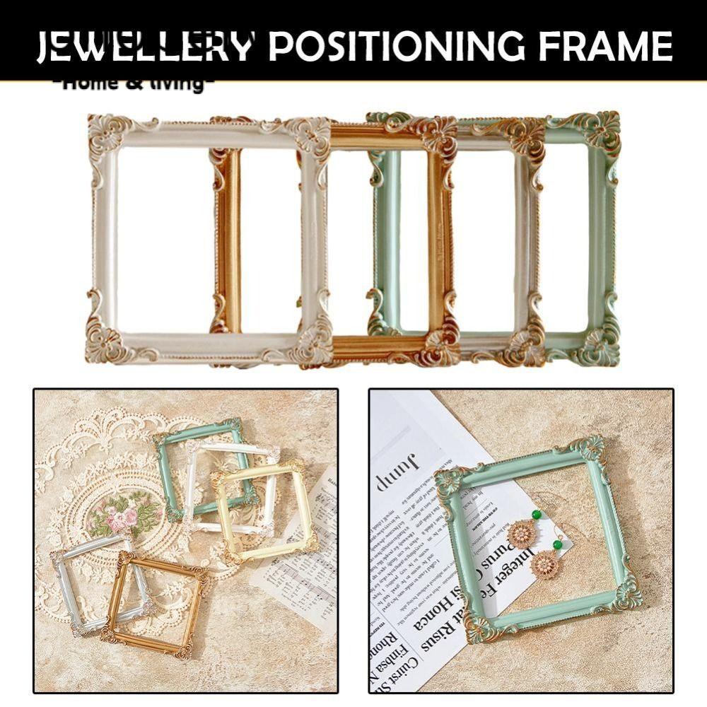 Conopery CONOPERY Khung Ảnh Bằng Resin Phong Cách Vintage Độc Đáo Trang Trí Nhà Cửa